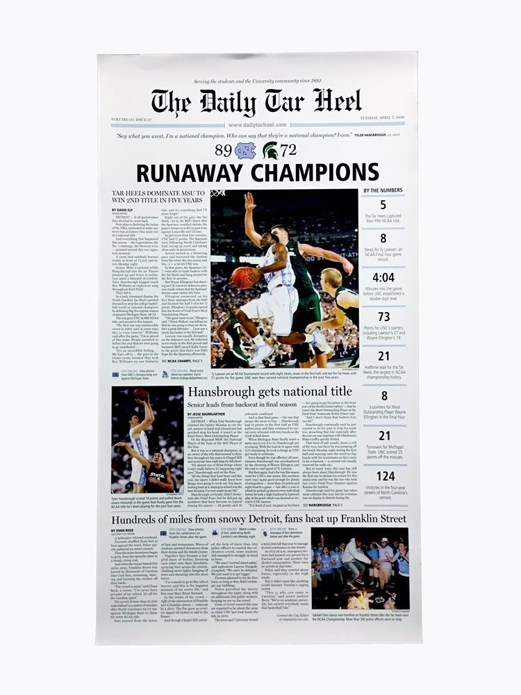 2009 Runaway Champions Poster