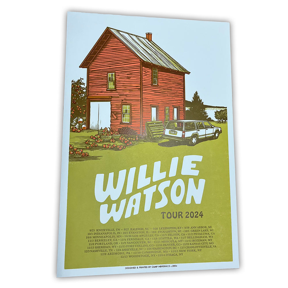 Poster - Willie Watson 2024 Tour