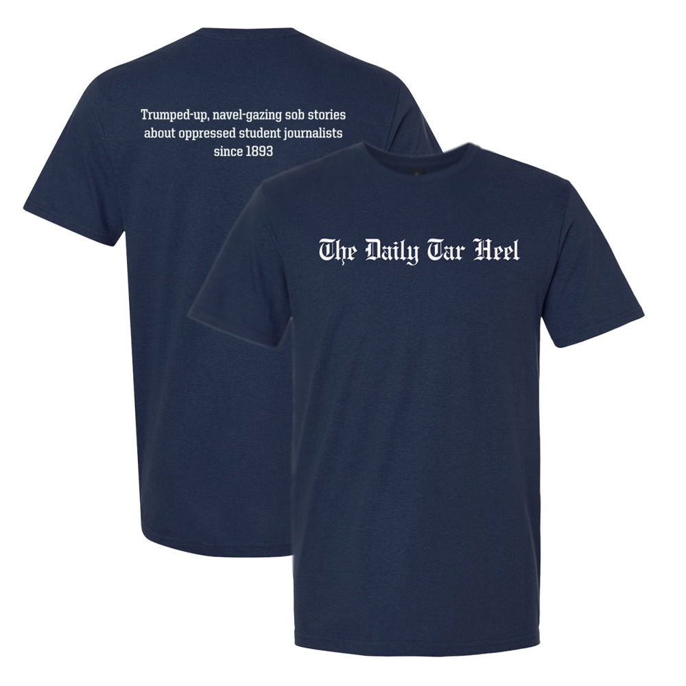 The Daily Tar Heel Navy T