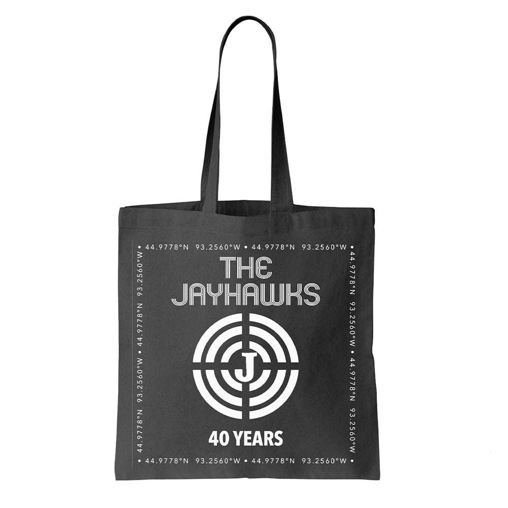 40 Years of the Jayhawks Tote Bag - Black