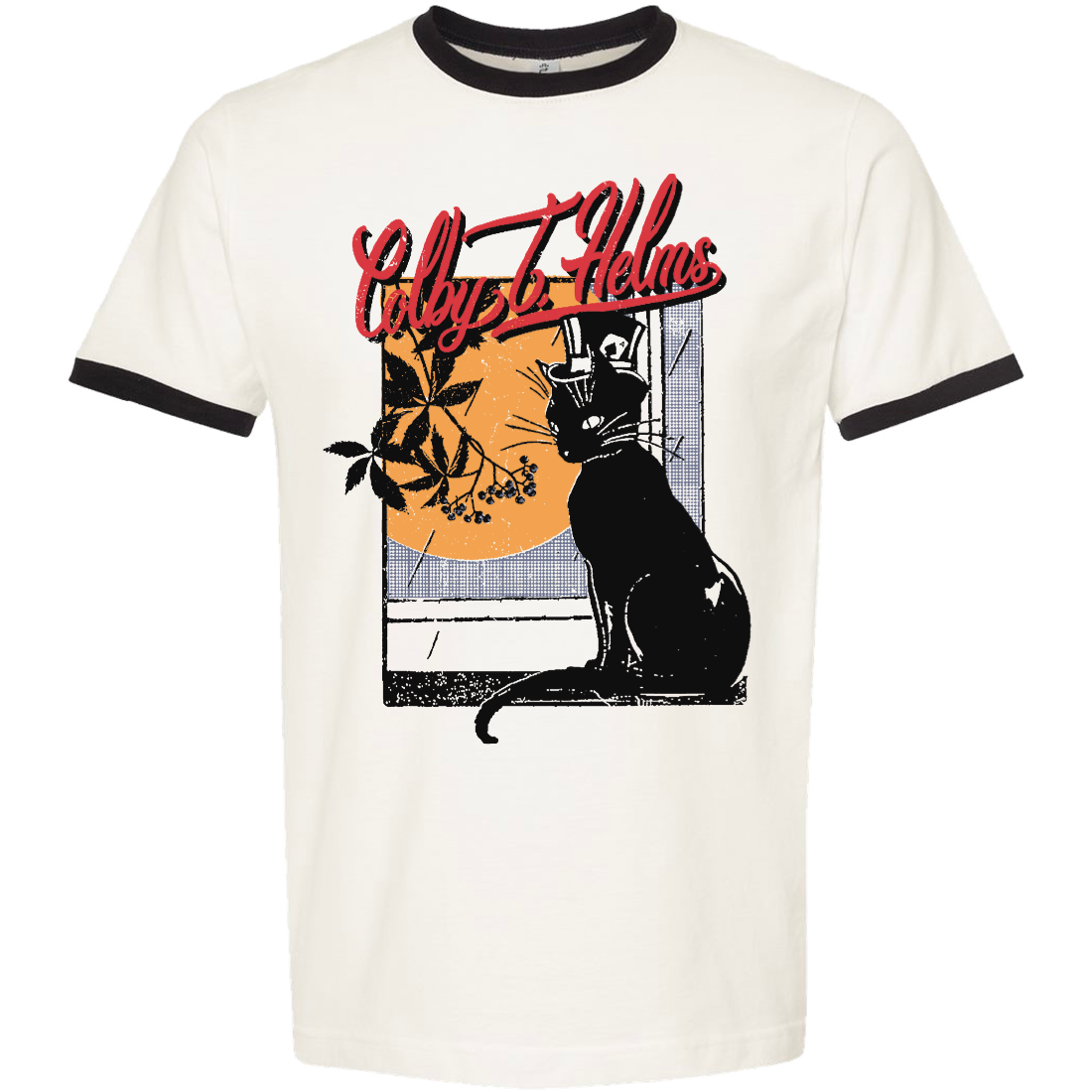Cat (White w/ Black) Ringer