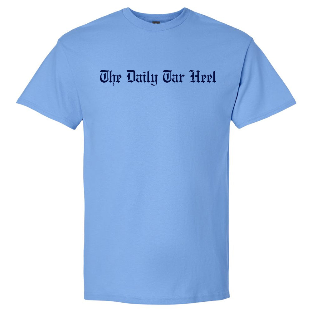 The Daily Tar Heel Masthead Logo T - Carolina Blue