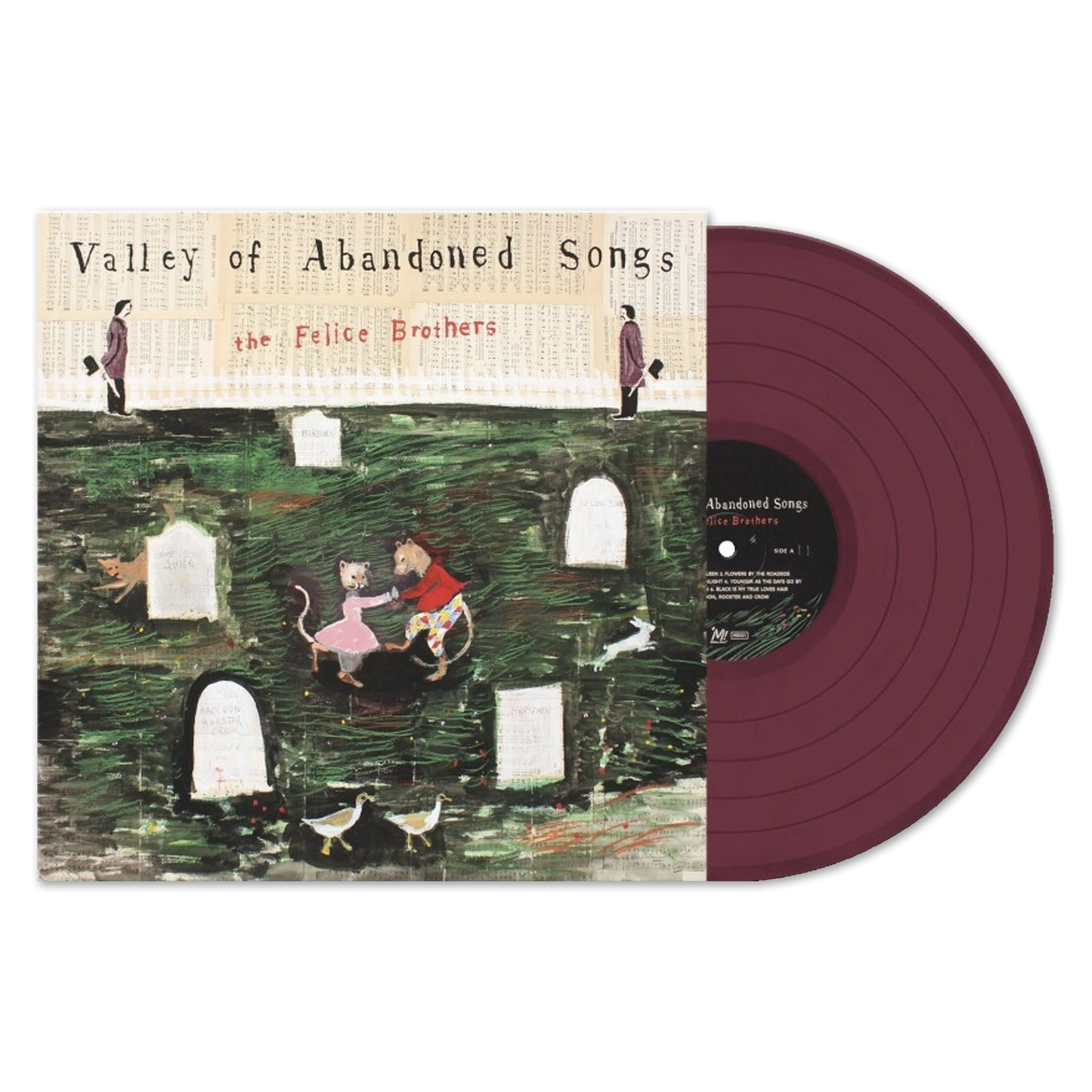 Valley of Abandoned Songs LP - Burgundy Vinyl