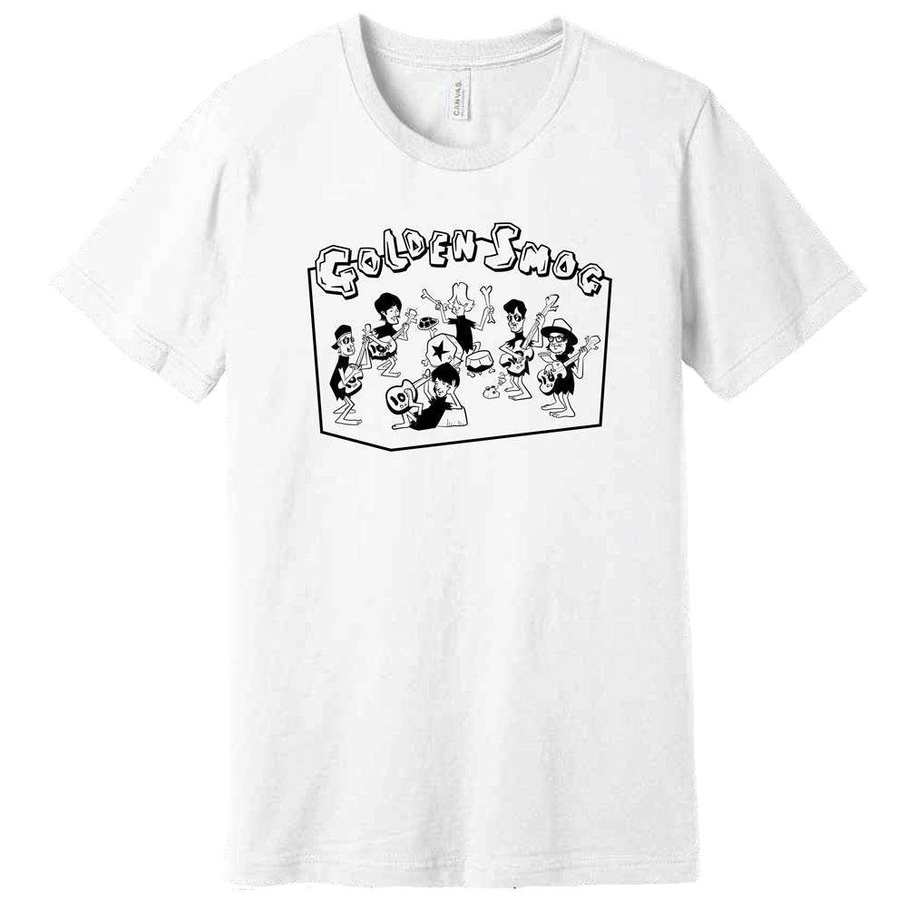 Golden Smog "Flintstones" T - White