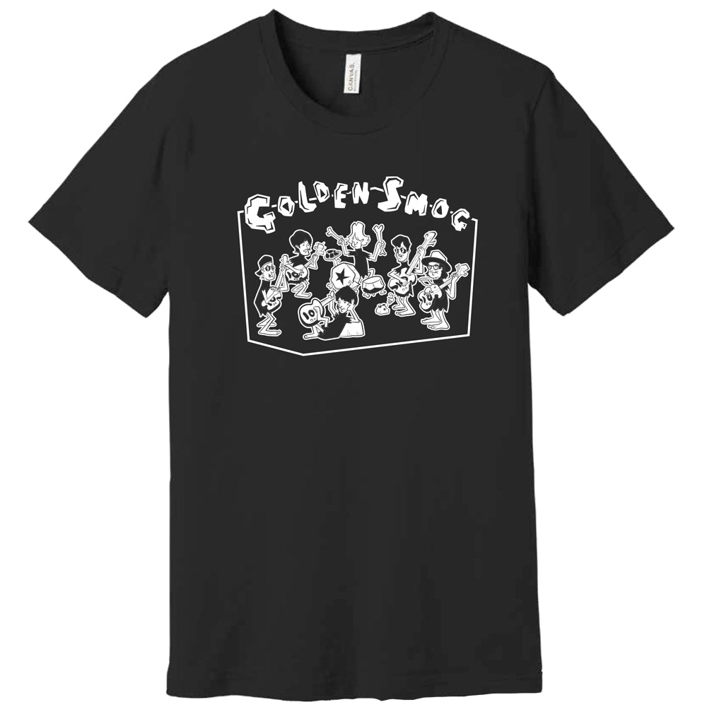 Golden Smog "Flintstones" T - Black