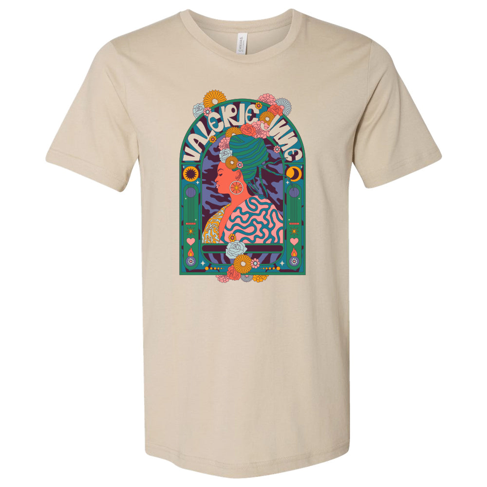 Valerie June Flowers T - Cream