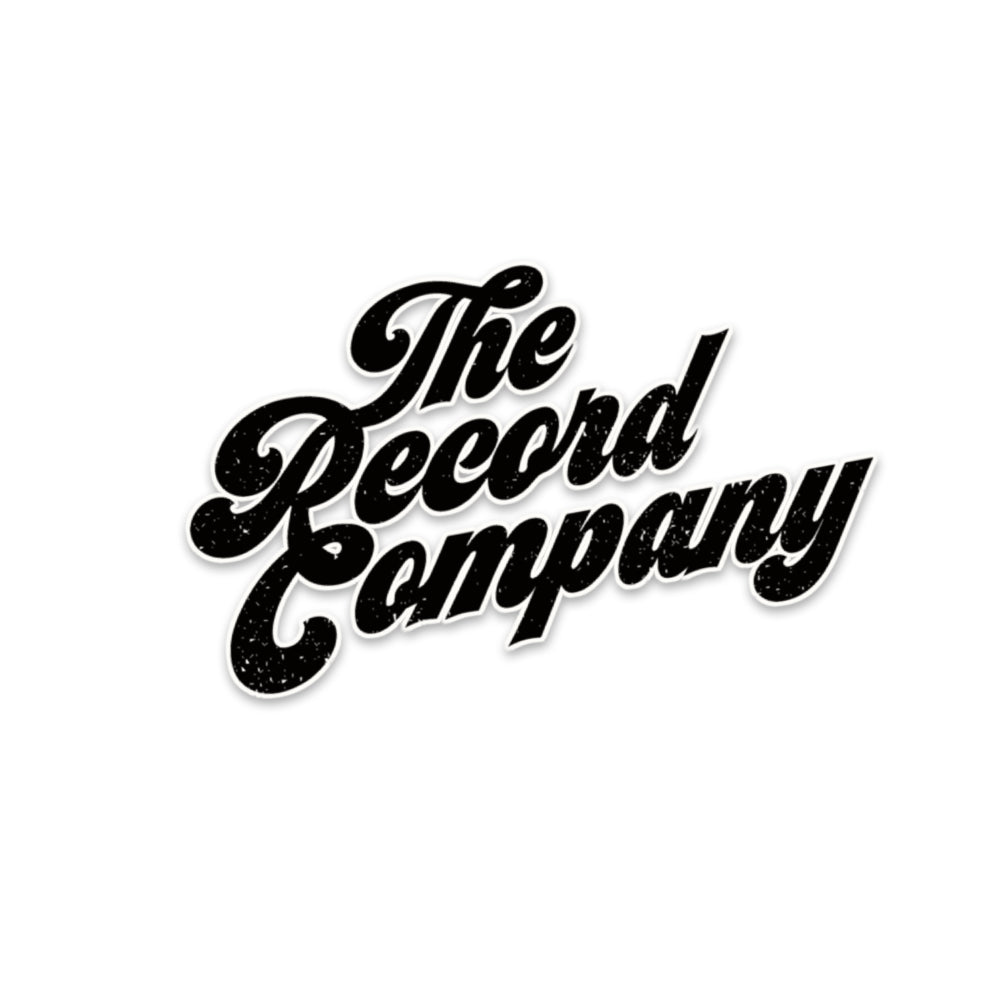 Die Cut Record Company Logo Sticker