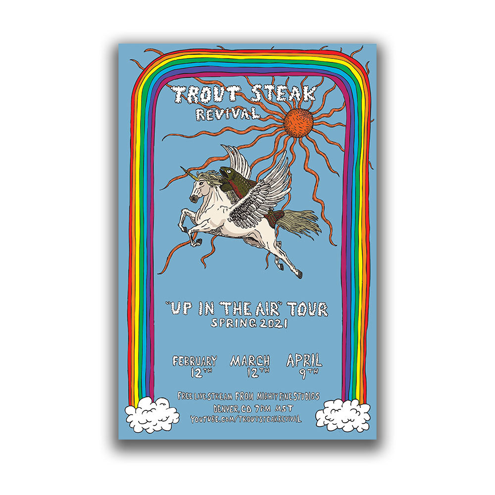 "Up In The Air" Tour Spring 2021 Poster