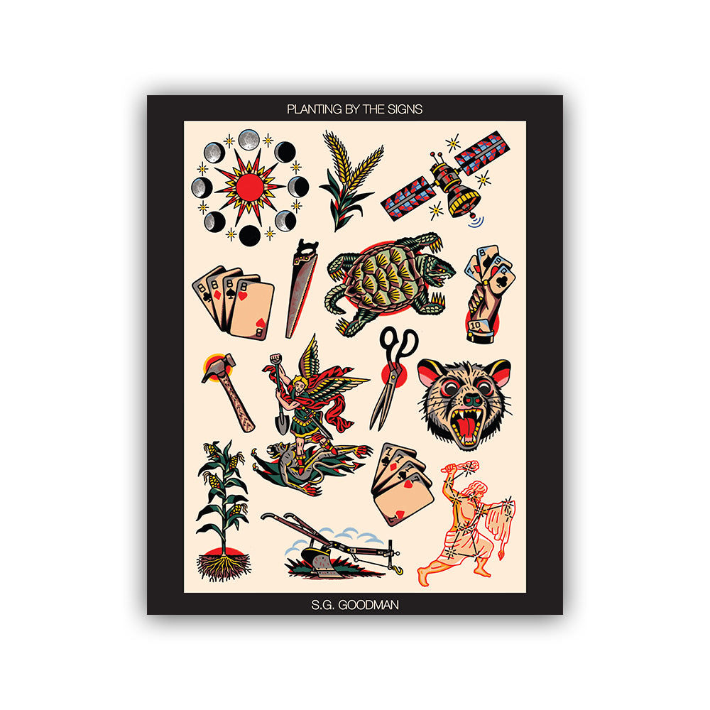 Planting By The Signs Sticker Sheet