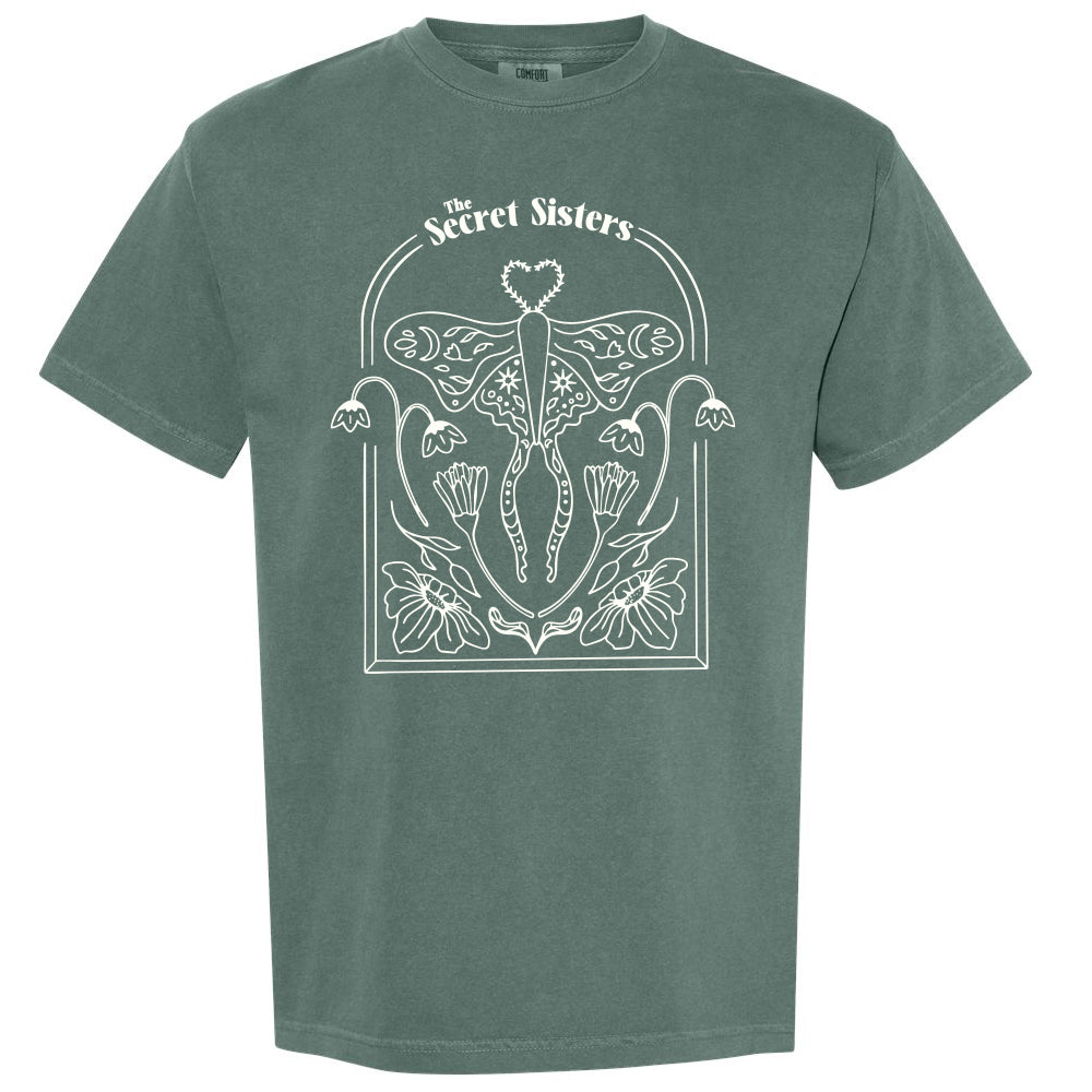 The Secret Sisters Luna Moth T - Spruce