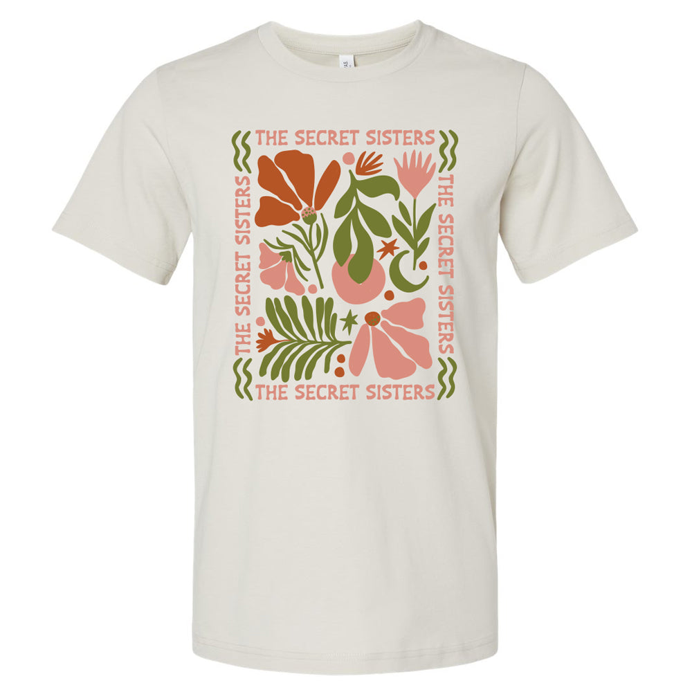 The Secret Sisters Organic Floral T