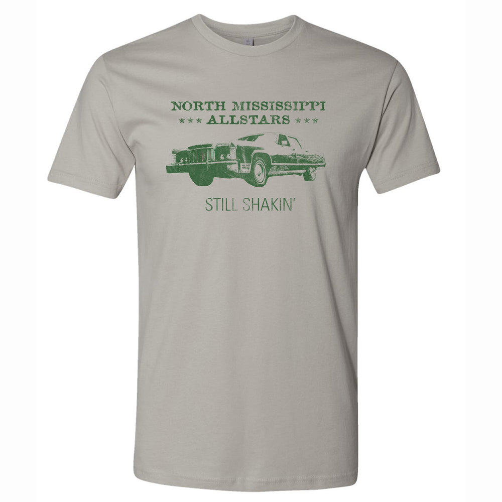 Still Shakin' Car T - Light Grey