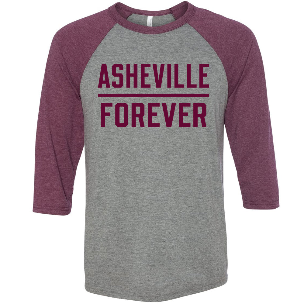 Asheville Forever Raglan T