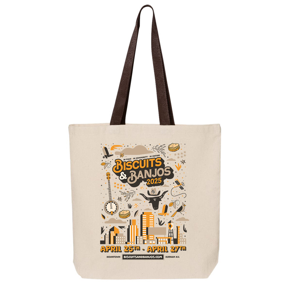 Biscuits & Banjos Tote