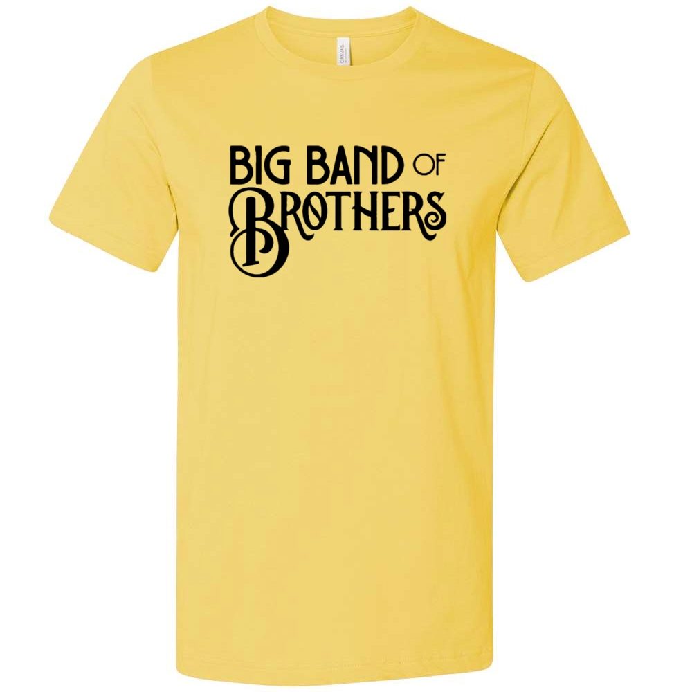 Big Band Of Brothers Logo T - Yellow