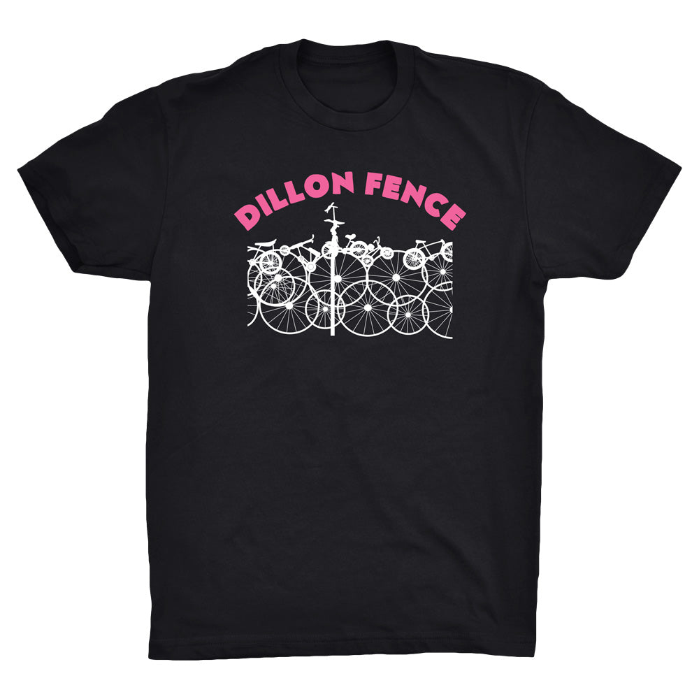 Dillon Fence Bicycle Logo T - Black