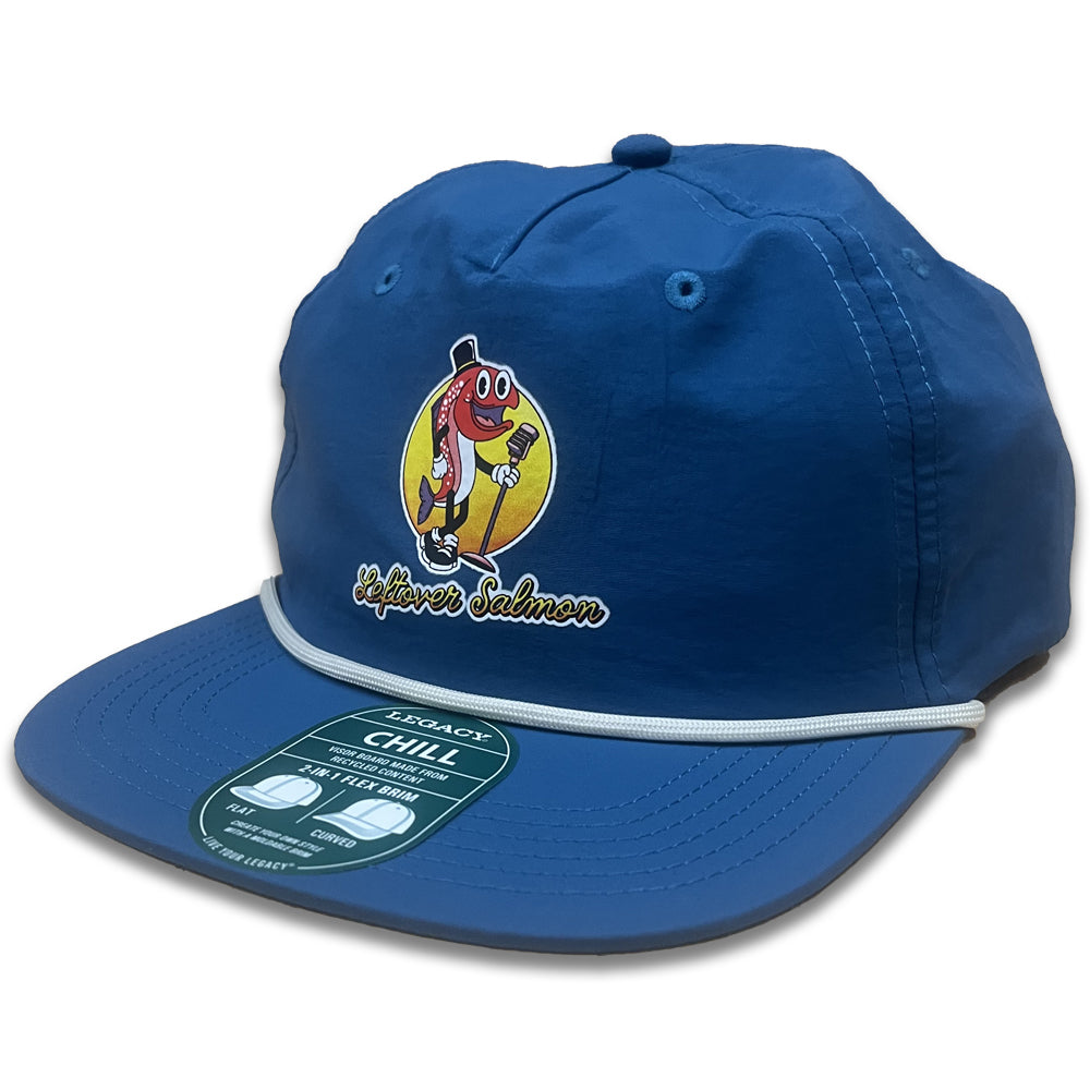Mr. Salmon Surf Rope Hat - Marine Blue