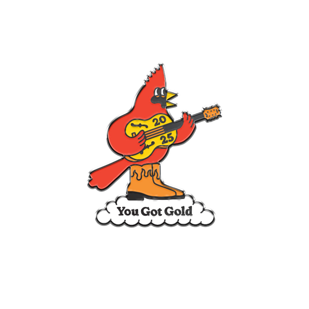 Cardinal Lapel Pin 2025