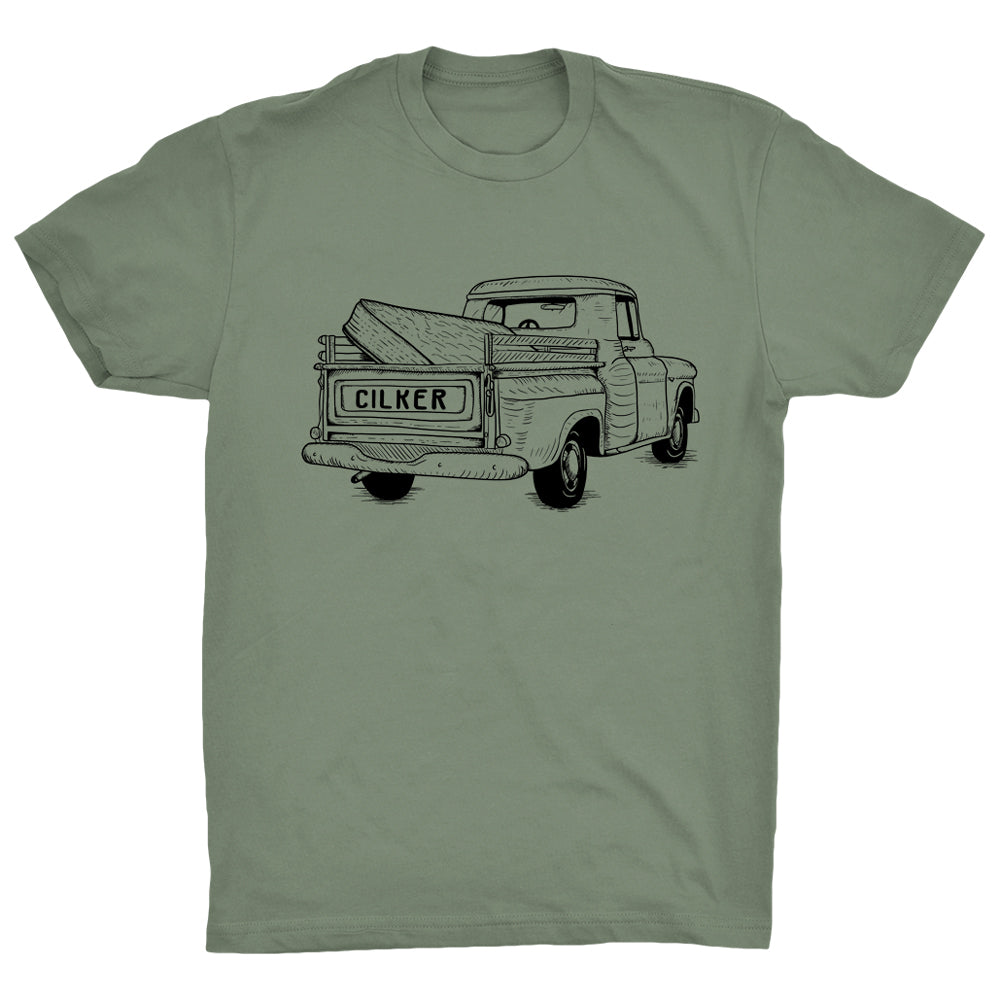 Pickup Truck T - Sage Green