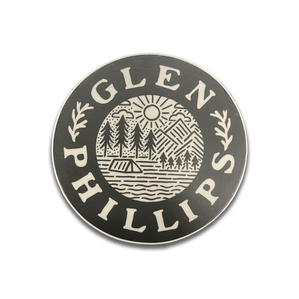 Glenn Phillips Circle Camp Sticker
