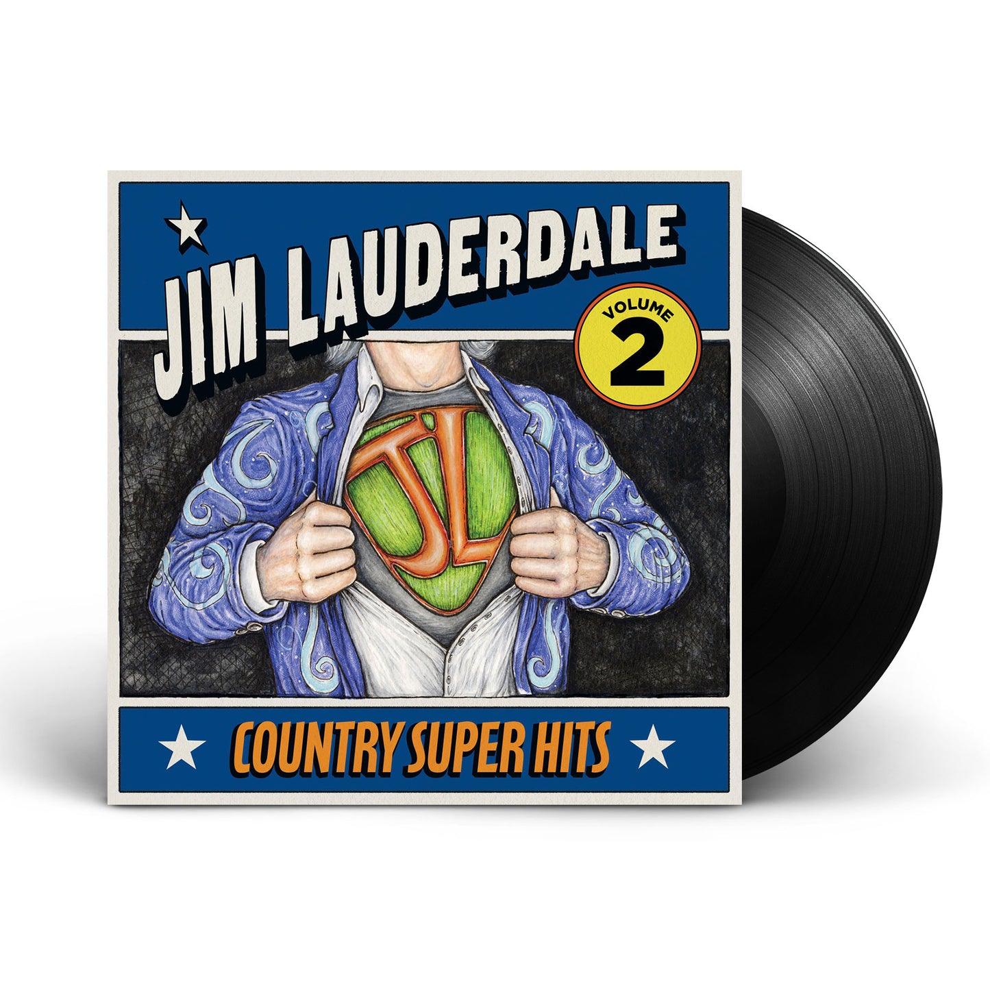 Jim Lauderdale - Country Super Hits Vol. 2 LP
