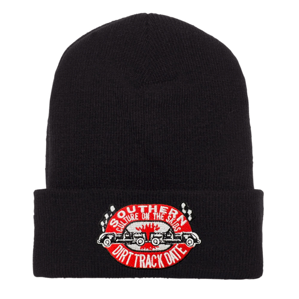 Dirt Track Date Beanie, Black