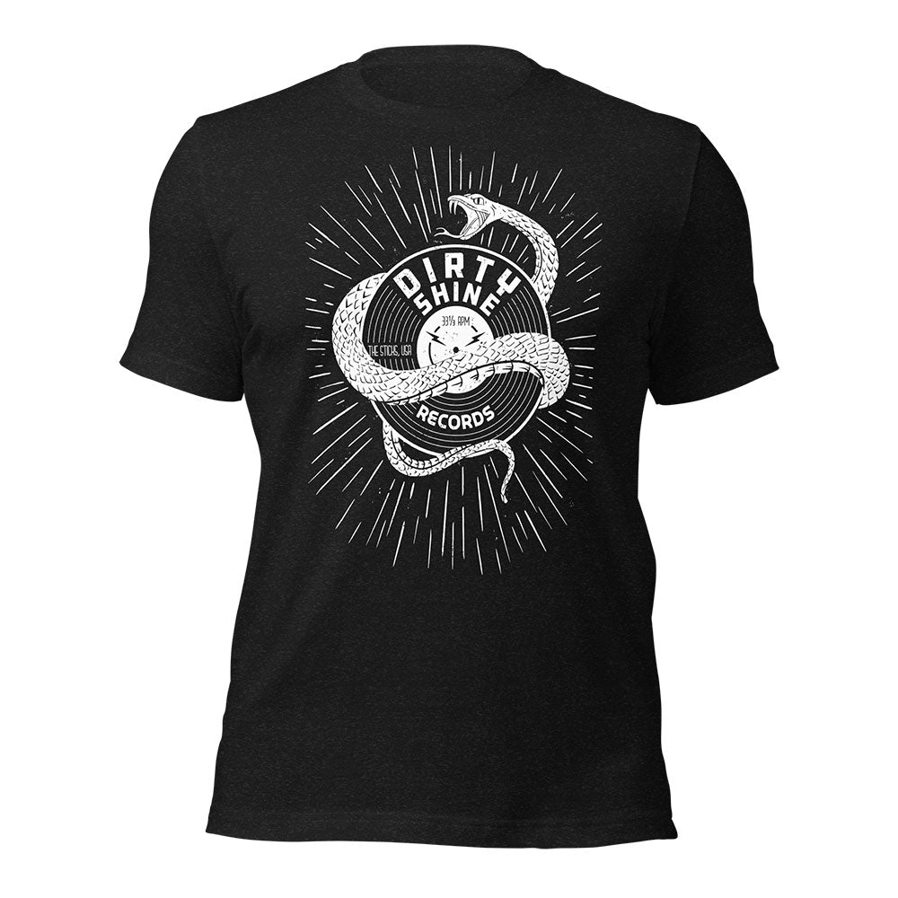 Dirty Shine Records T - Black