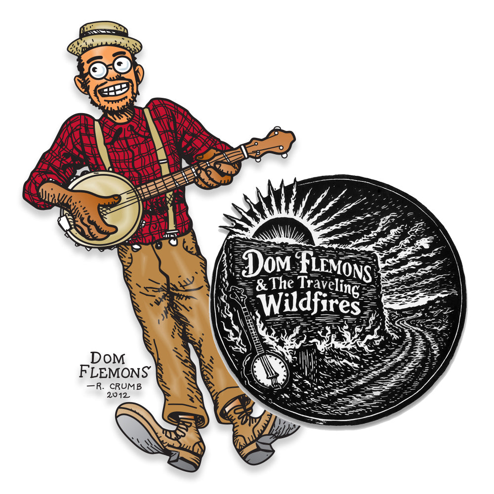 Dom Flemons Sticker 2-Pack