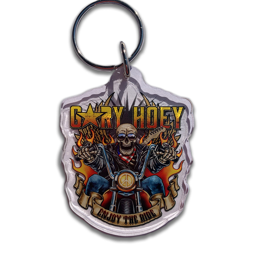 Enjoy The Ride Keychain