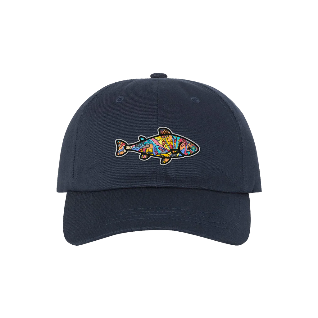 Fish Patch Dad Hat