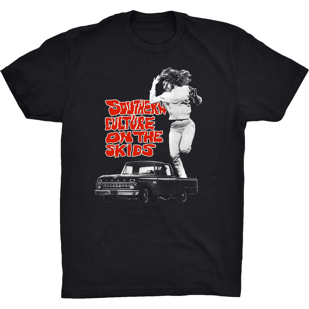 Go Go Girl T - Red Lettering