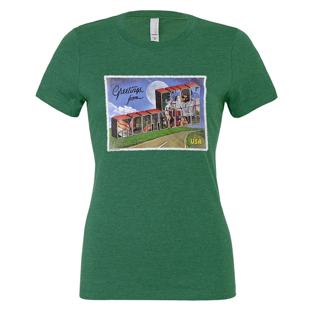 Women's Greetings From Ryan Montbleau T, Green