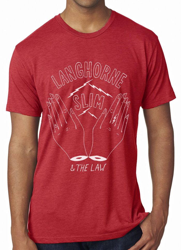 Hands T - Vintage Red Triblend