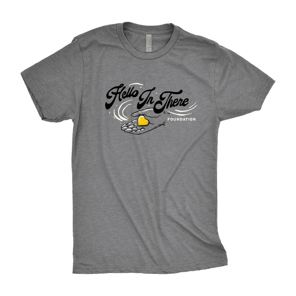 Hello In There Foundation T, Heather Grey