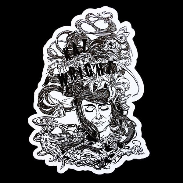 Kat Wright Logo Sticker