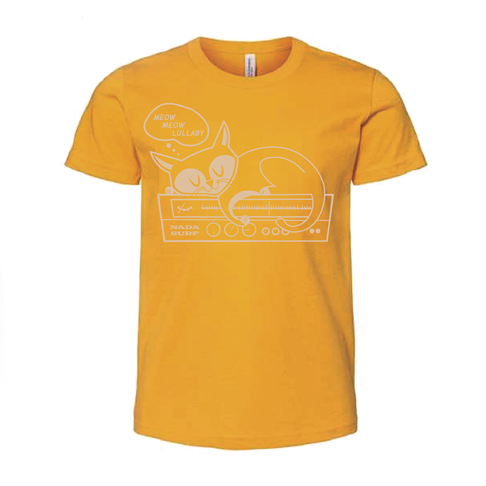 Nada Surf Meow Meow Kids T - Mustard