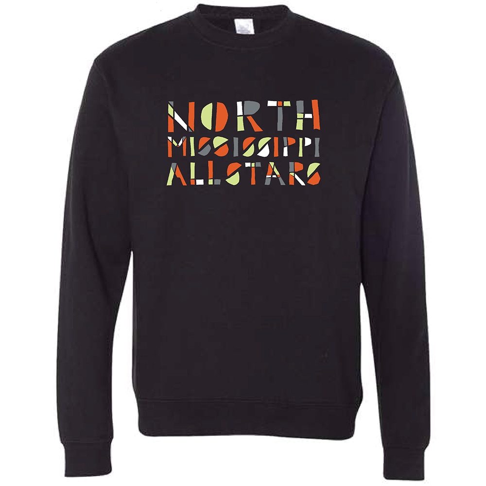 NMA Multi Colored Logo Crewneck Sweatshirt