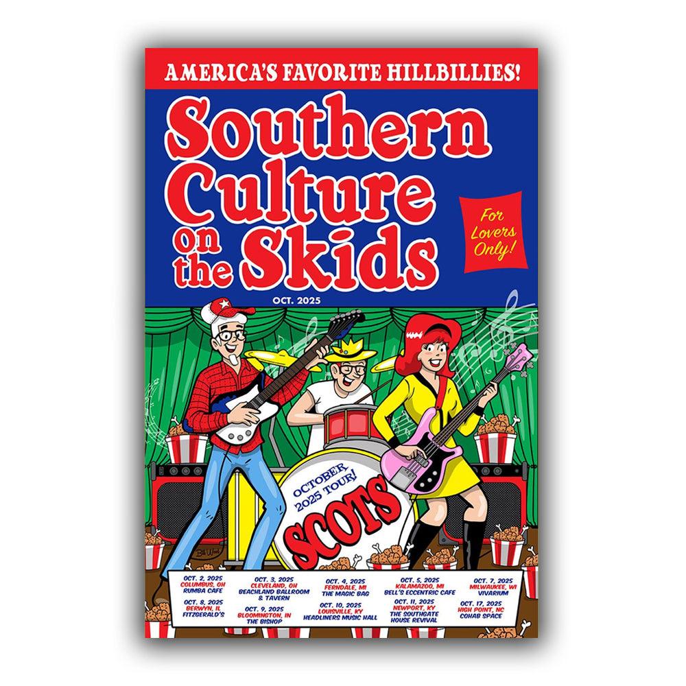 Poster - SCOTS October 2025 Tour - Autographed
