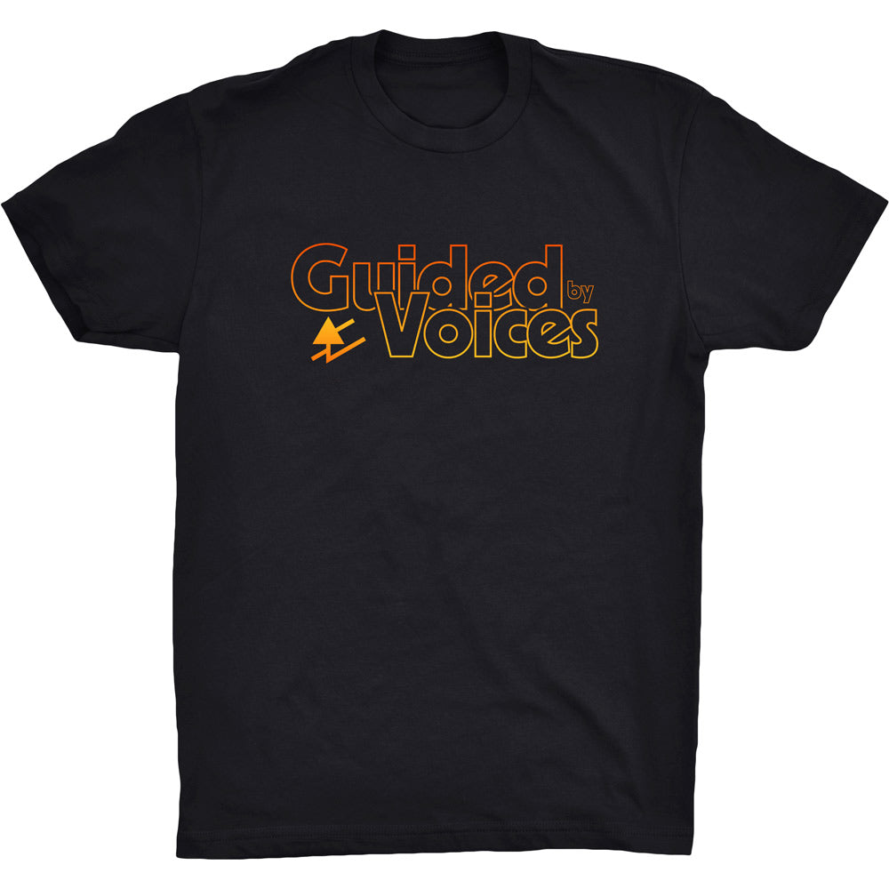 Orange Gradient Guided By Voices Logo T