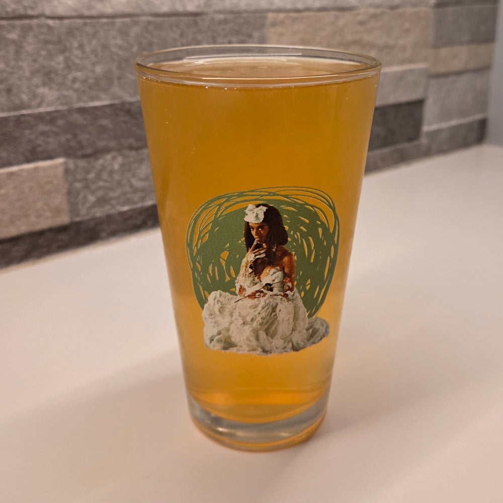 Whipped Cream Pint Glass