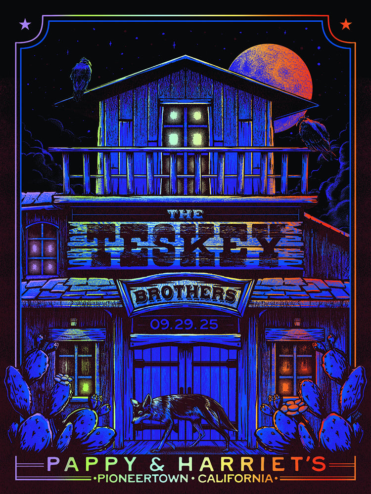 Special Edition Foil Poster - Pioneertown, CA - September 29, 2025