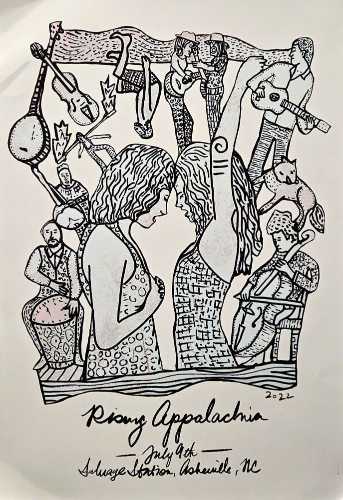 POSTER - Salvage Station - Asheville, NC - July 9, 2022