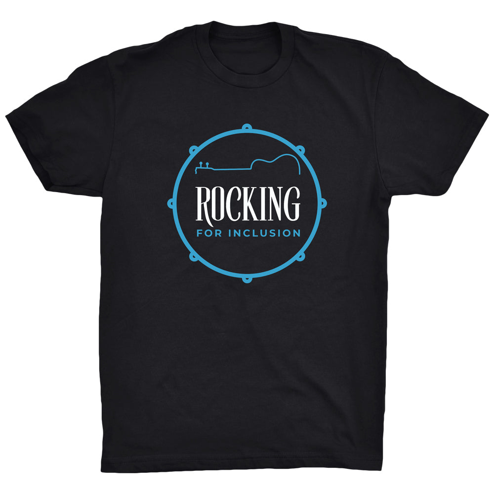 Rocking For Inclusion Logo T - Black
