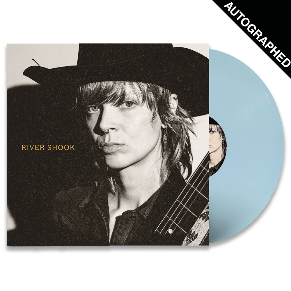 River Shook LP - Blue Vinyl - Autographed