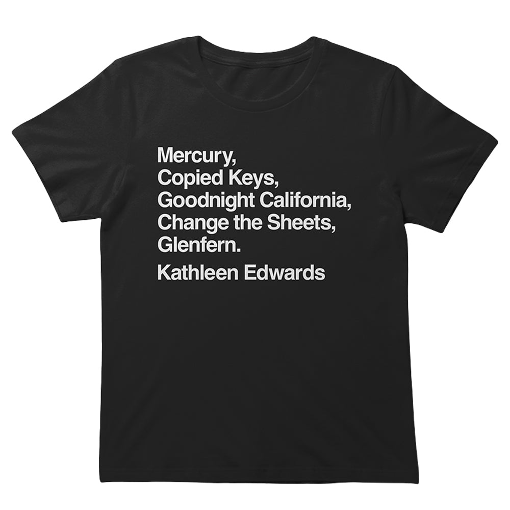 Kathleen Edwards Song Titles T