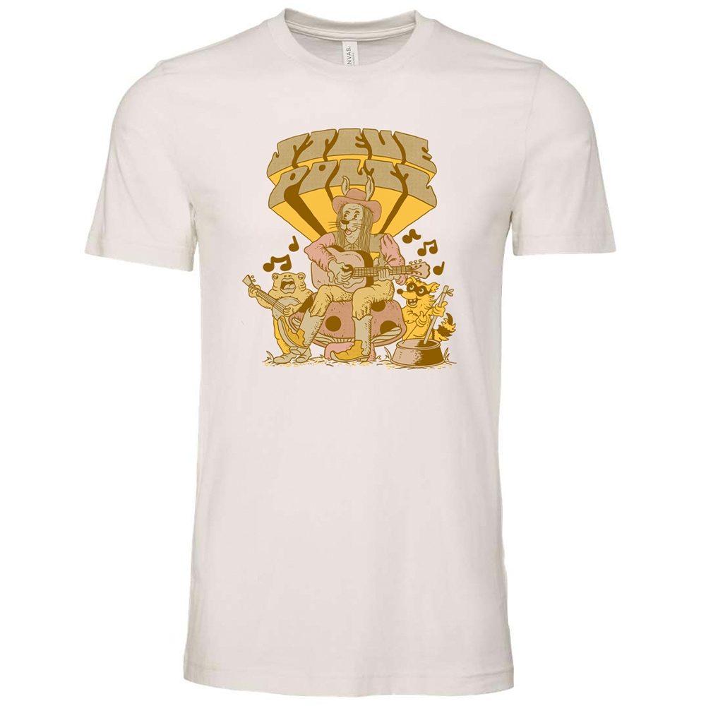Steve Poltz Critters T - Vintage White