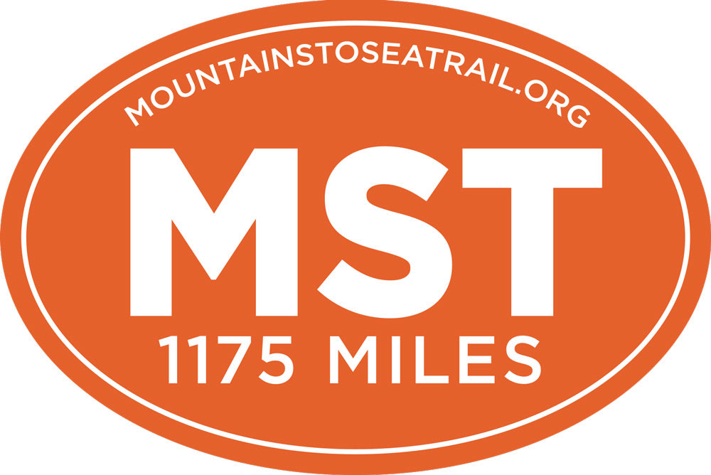 Orange Oval MST Bumper Sticker