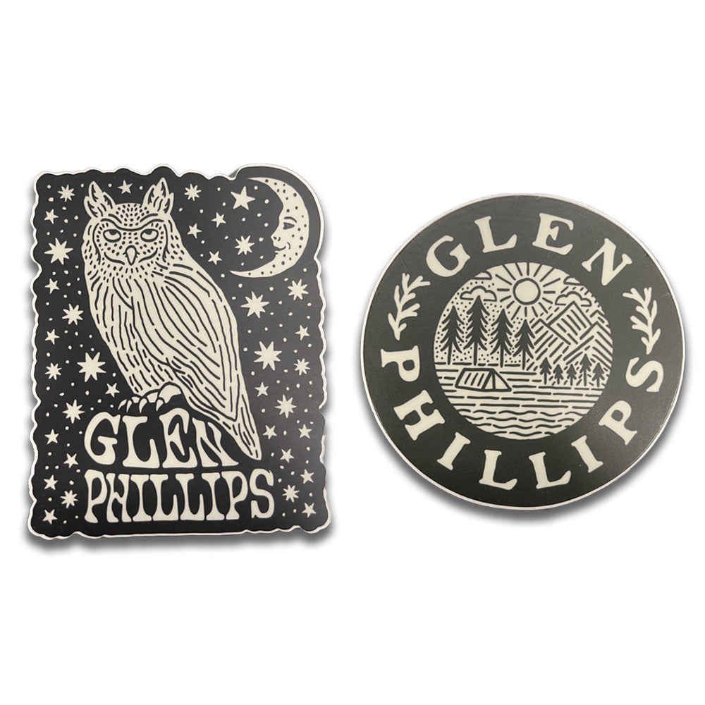 Glen Phillips Sticker 2-Pack