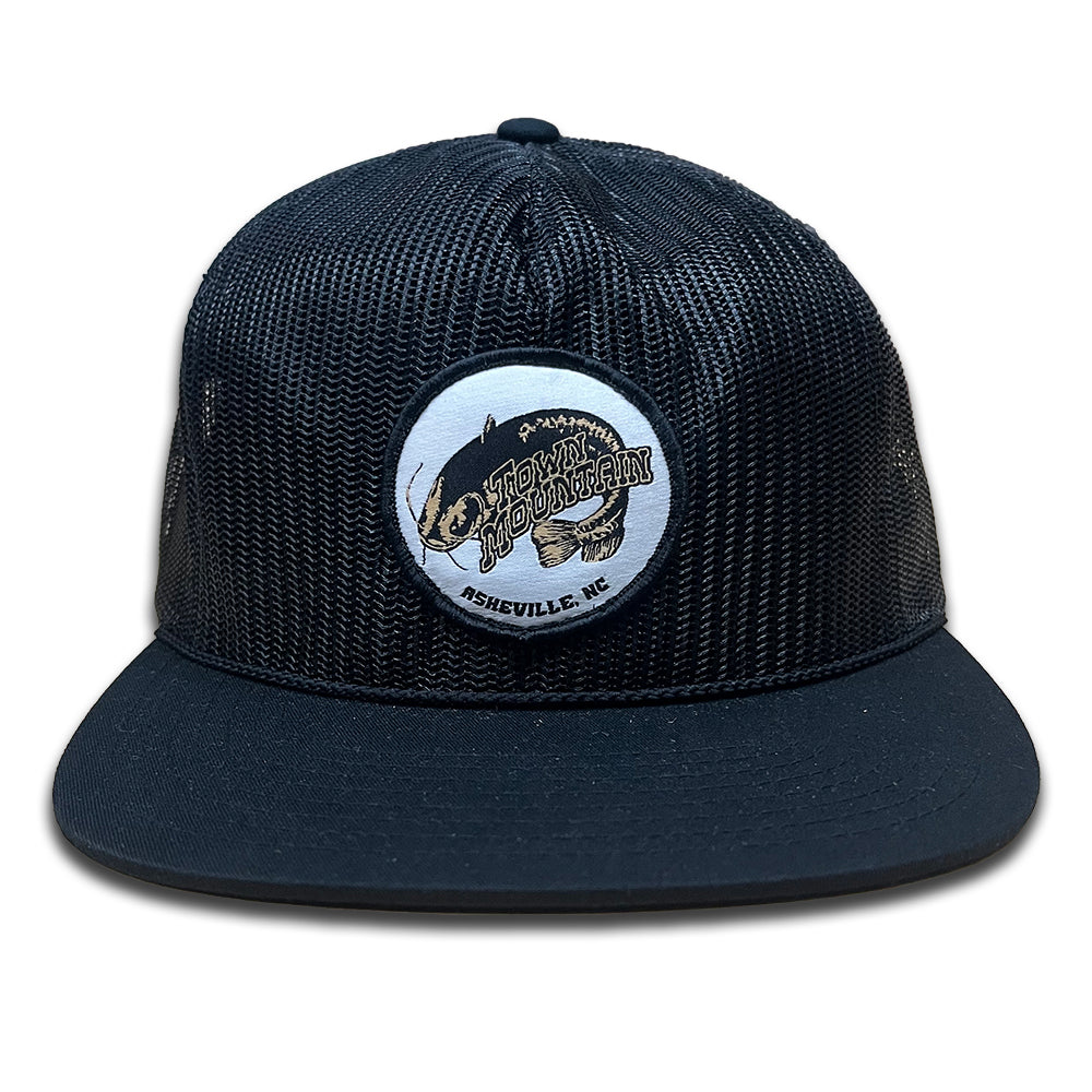 Town Mountain Patch Hat - Black