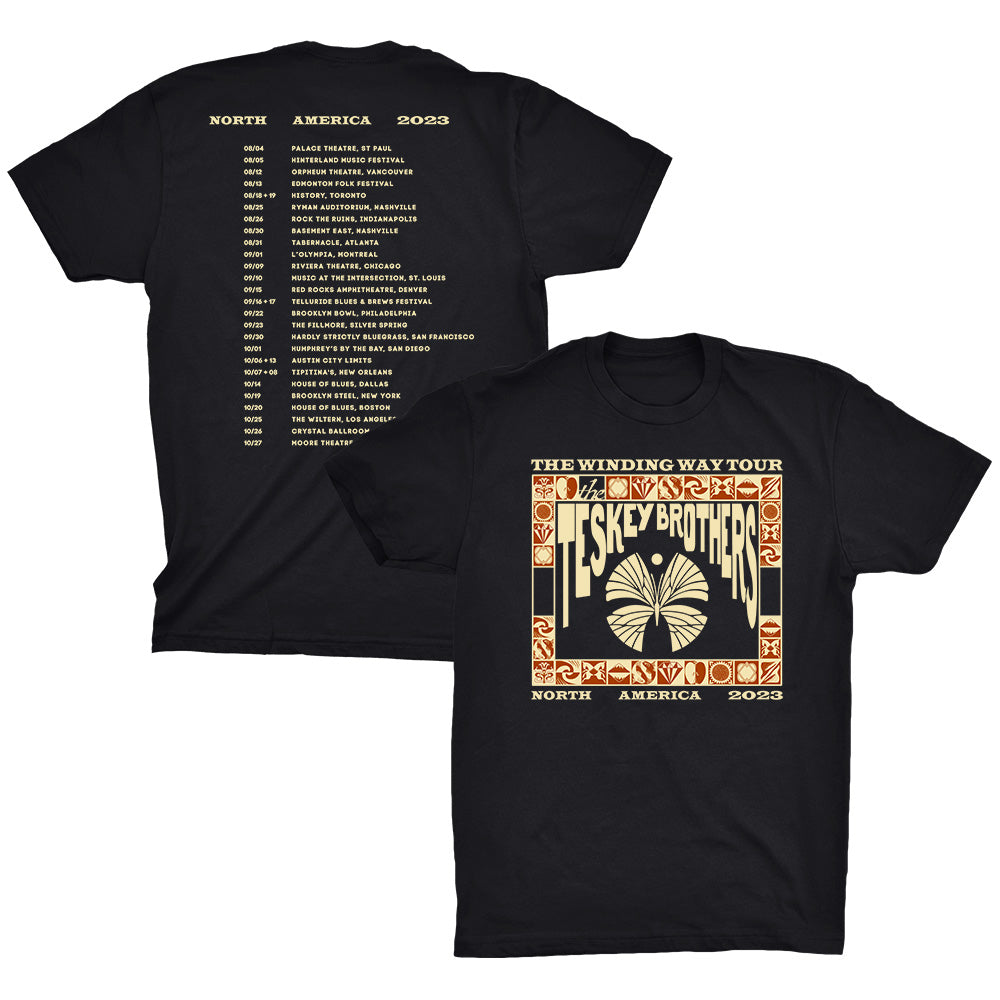 2023 North American Tour T-Shirt, Black